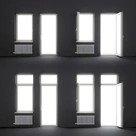 Wood aluminum windows